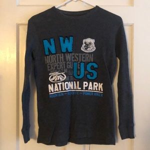 Long sleeve Canyon River Blues boys shirt